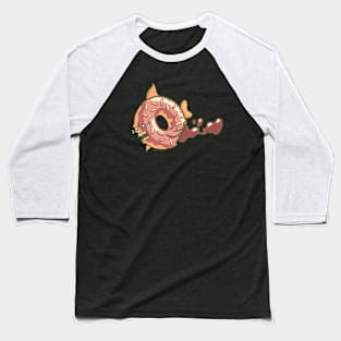 Zombie Donut Baseball T-Shirt